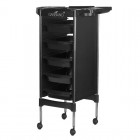 Hairdressing Trolley GABBIANO FX11-5 Black